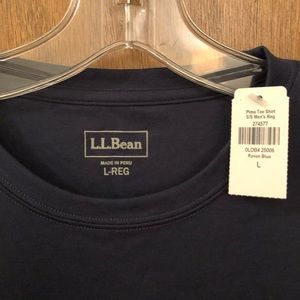 Large L.L. Bean Navy T-Shirt